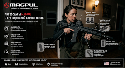 Чи можна використовувати аксесуари Magpul у цивільній самообороні?